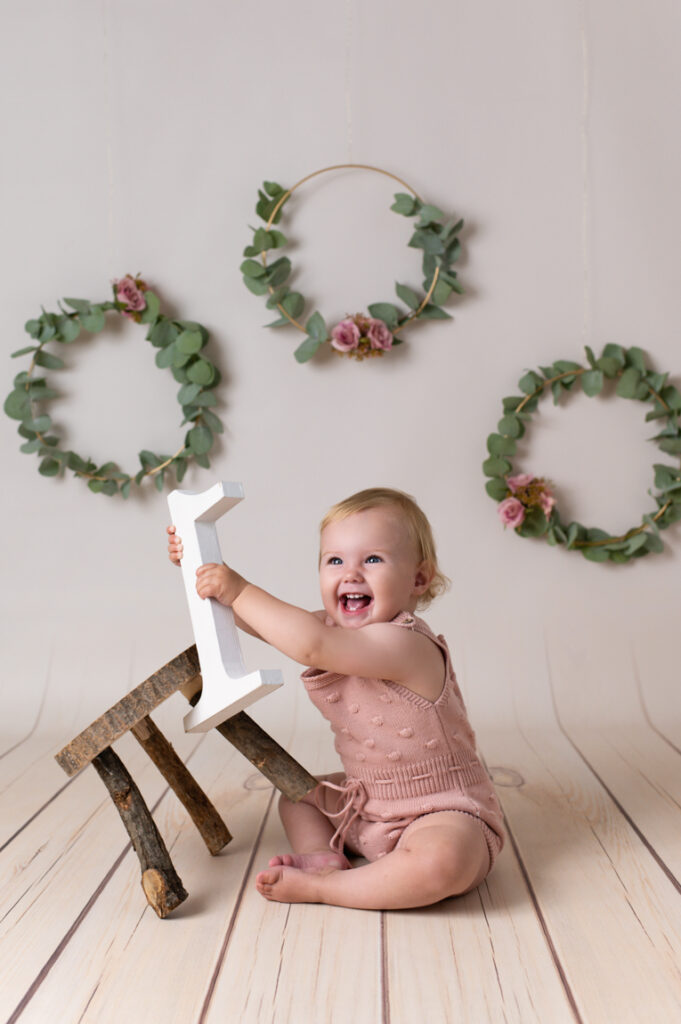 1. Geburtstagsbild – Peach & Berries Fotografie Graz