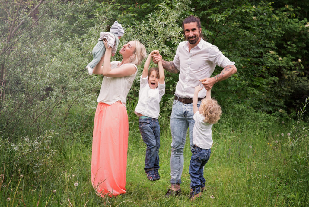 Familienfoto – Neugeborenenfotografie Graz