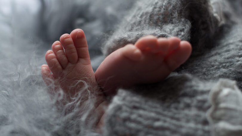 Neugeborenenshooting in Graz – Babydetailaufnahme